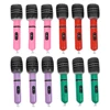 12pcs 25cm Inflatable Microphone Toys Blow Up Singing Birthday Disco Party Balloon Toys Kids Gift Random Color 1