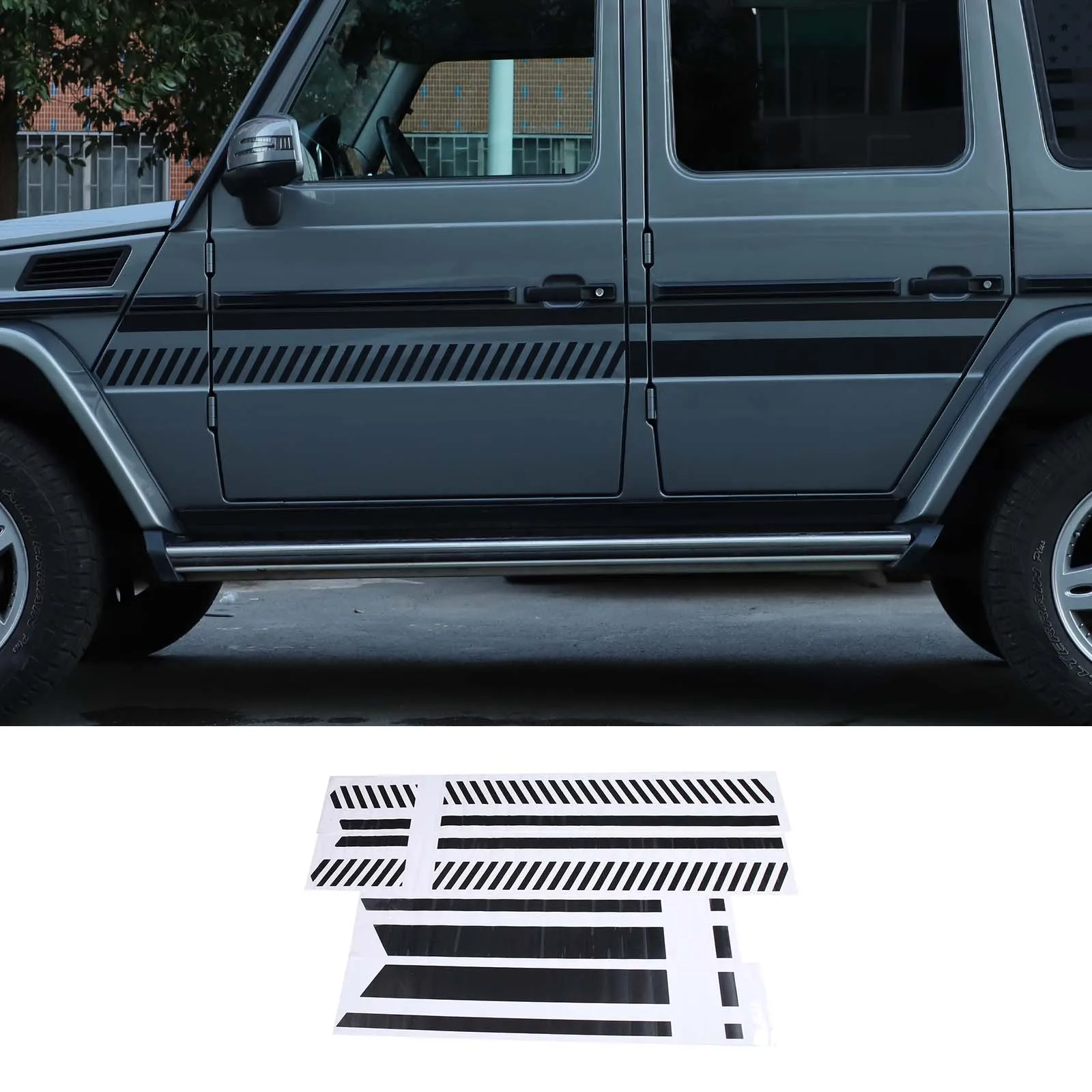 

For Mercedes Benz G Class W463 2007-2018 Car Side Body Decals Stickers Decal Trim Stickers Car Accessories