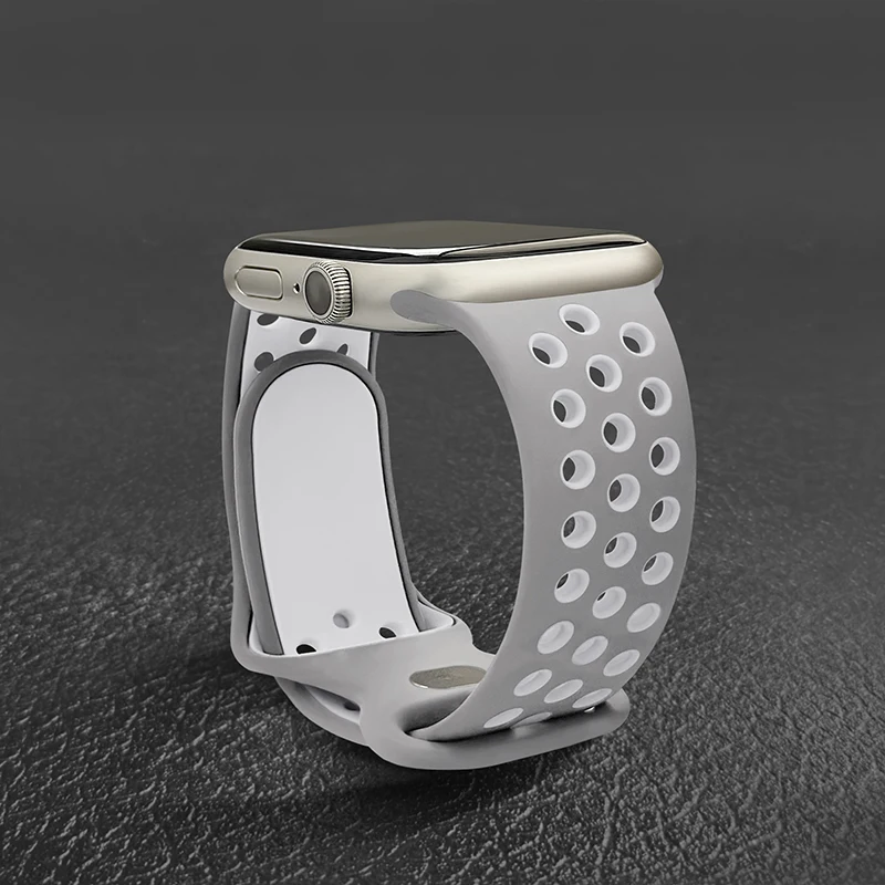 Premium Silicone Sports Watch Strap – Durable Rubber Band for Comfort and Style