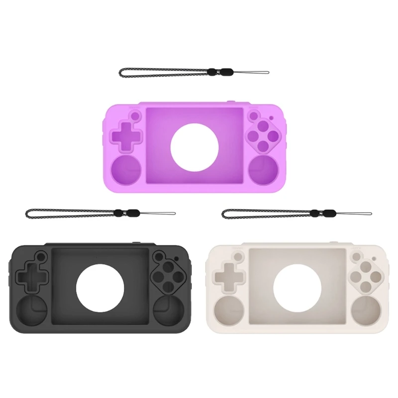 

Gamepad Cover Silicone Protective Case Scratchproof Housing Game Consoles Full Coverage Skin for RG35XX