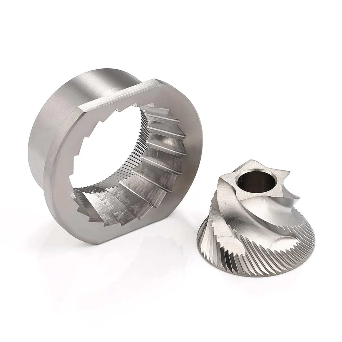 Stainless Steel Grinder Burr Set 48mm ABQR Replacement Accessories for Magic/Royal/Strato and Others