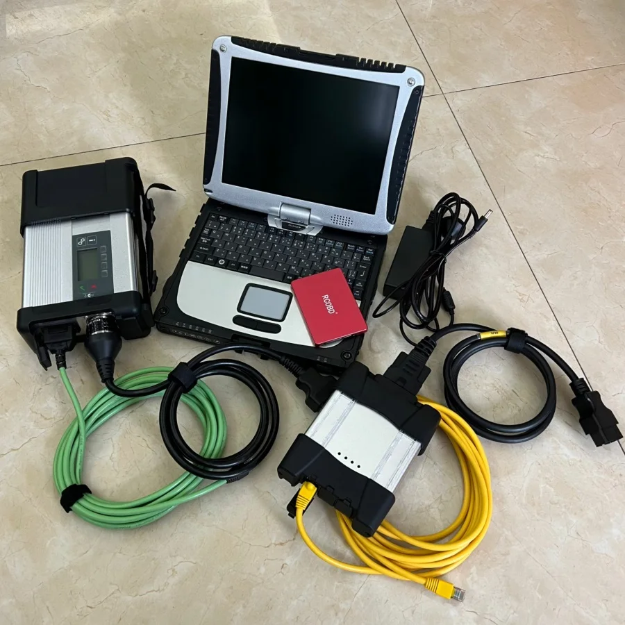 

2024 2in1 Auto Diagnosis Tools Icom Next + MB Star C5 + Software 1TB HDD/SSD + 90% New Laptop CF19 i5 cpu full set Ready work