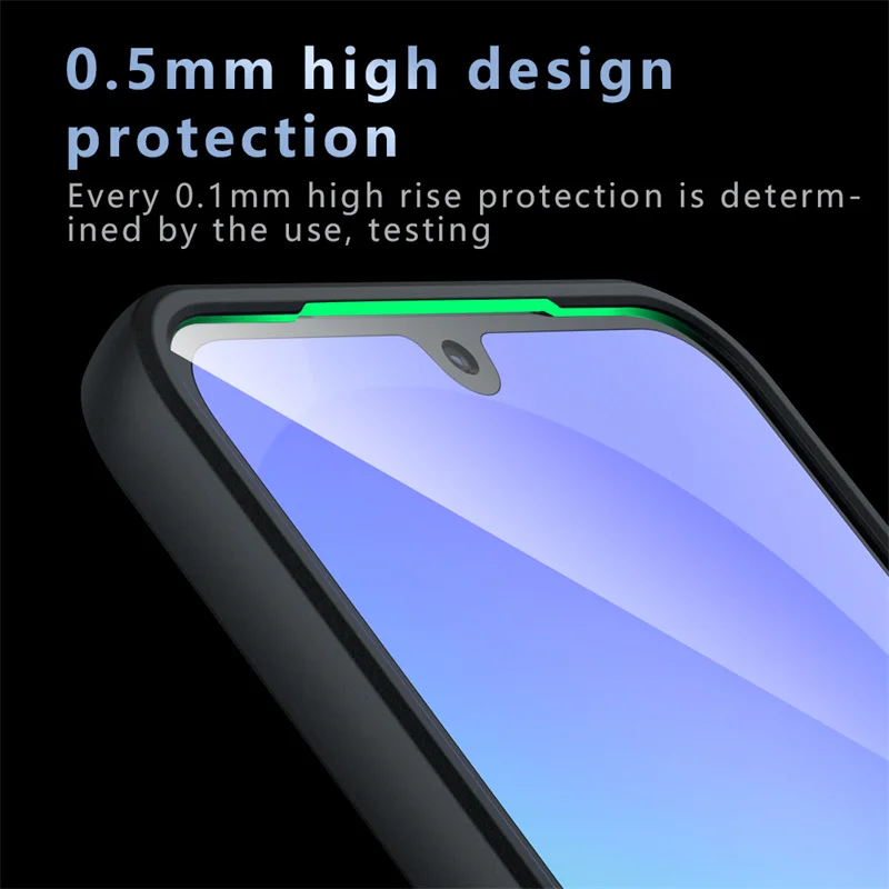 Matte Shockproof Silicone TPU Protective Phone Case Cover