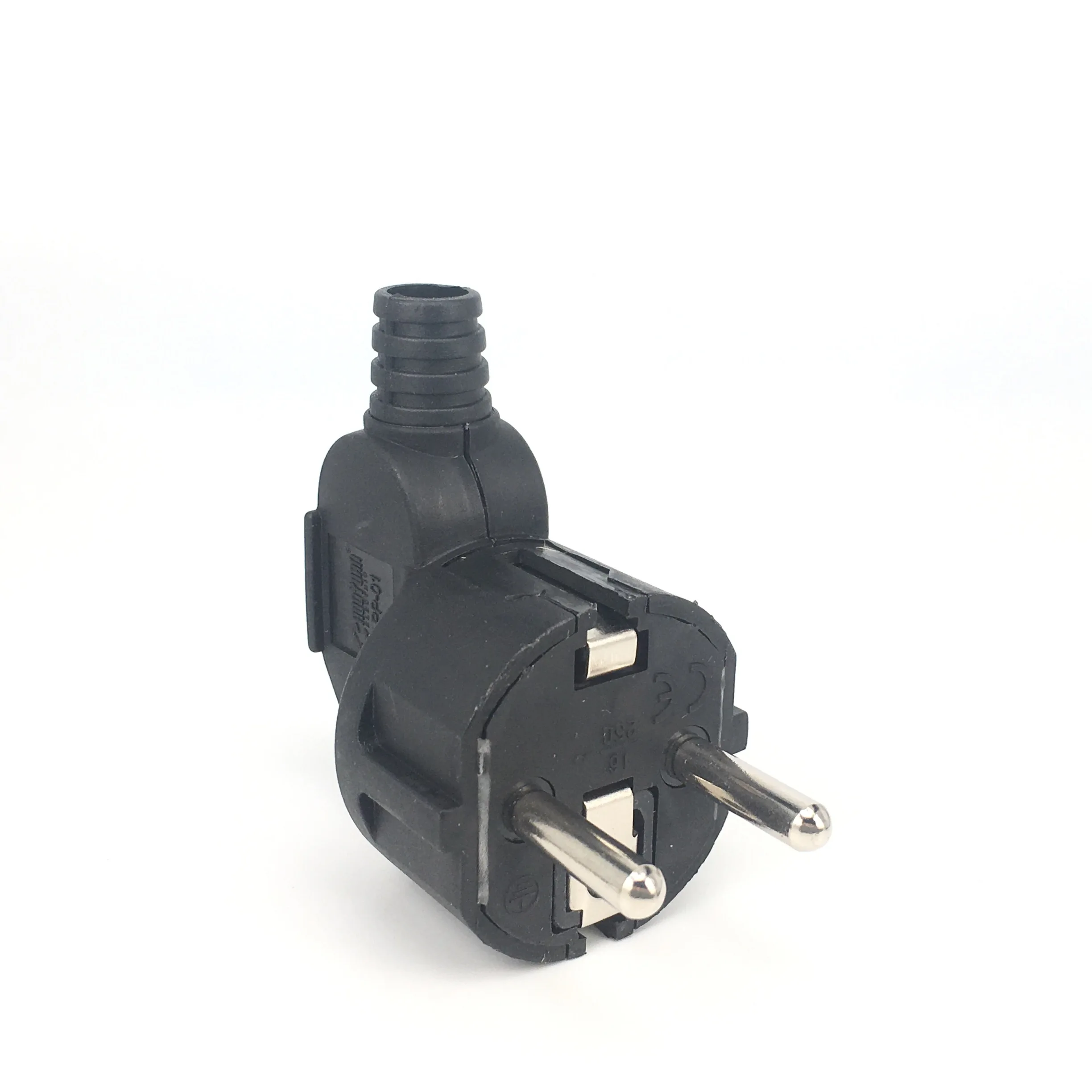 Bolantedz plug adapter 16A Male Replacement Outlet Rewireable Schuko Electeic Socket Euro Connector For Power Extension Cable