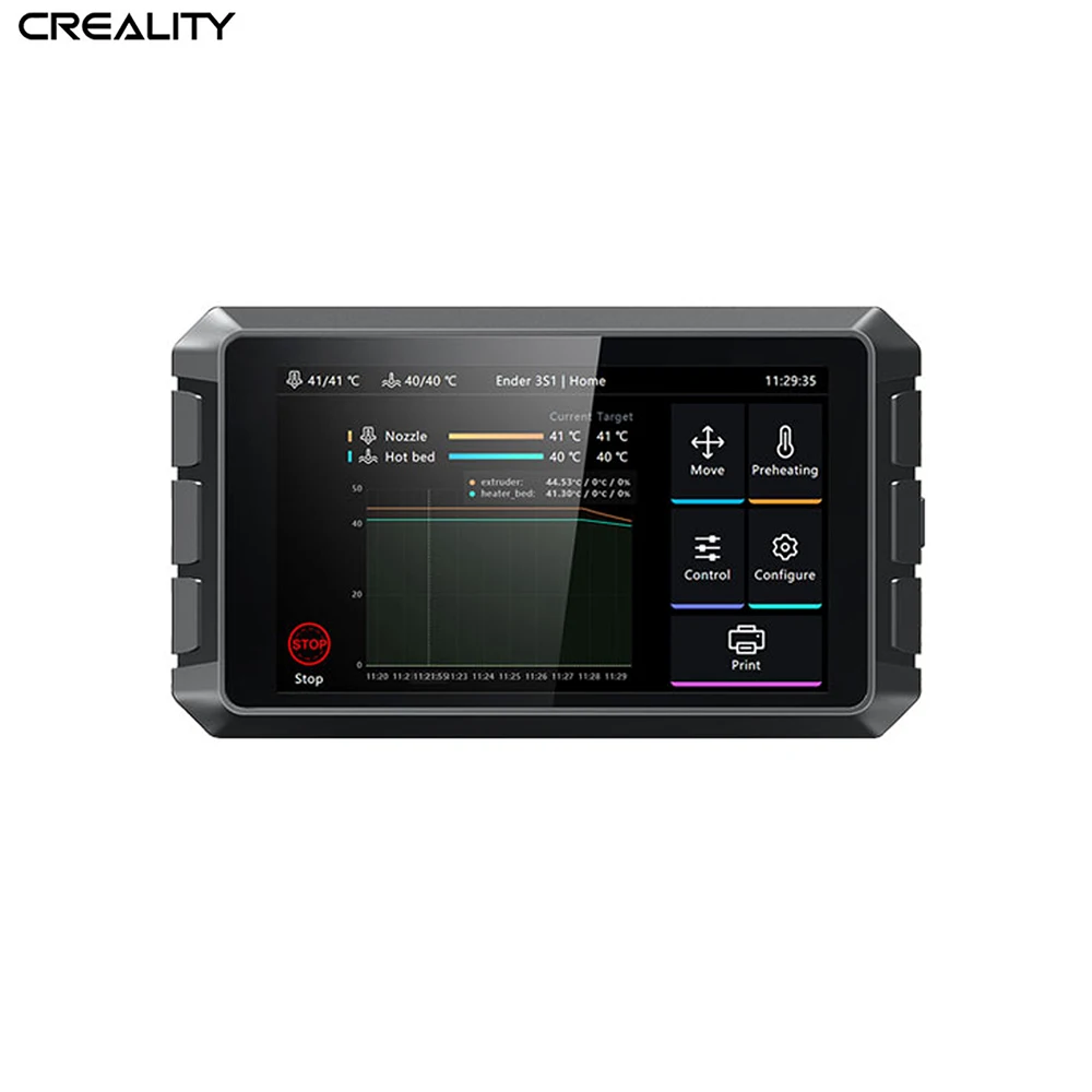 

Creality Sonic Pad 7 Inch 64 Bit Creality T800 Multi Touch For Most FDM 3D Printer Ender 3V2 Ender-3 S1 and Ender-3 S1 PRO