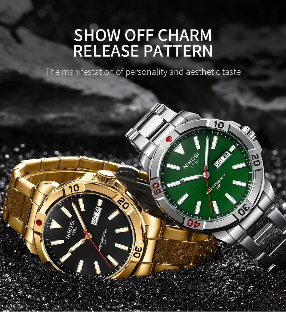 Waterproof & Military Watch 2660 Nibosi