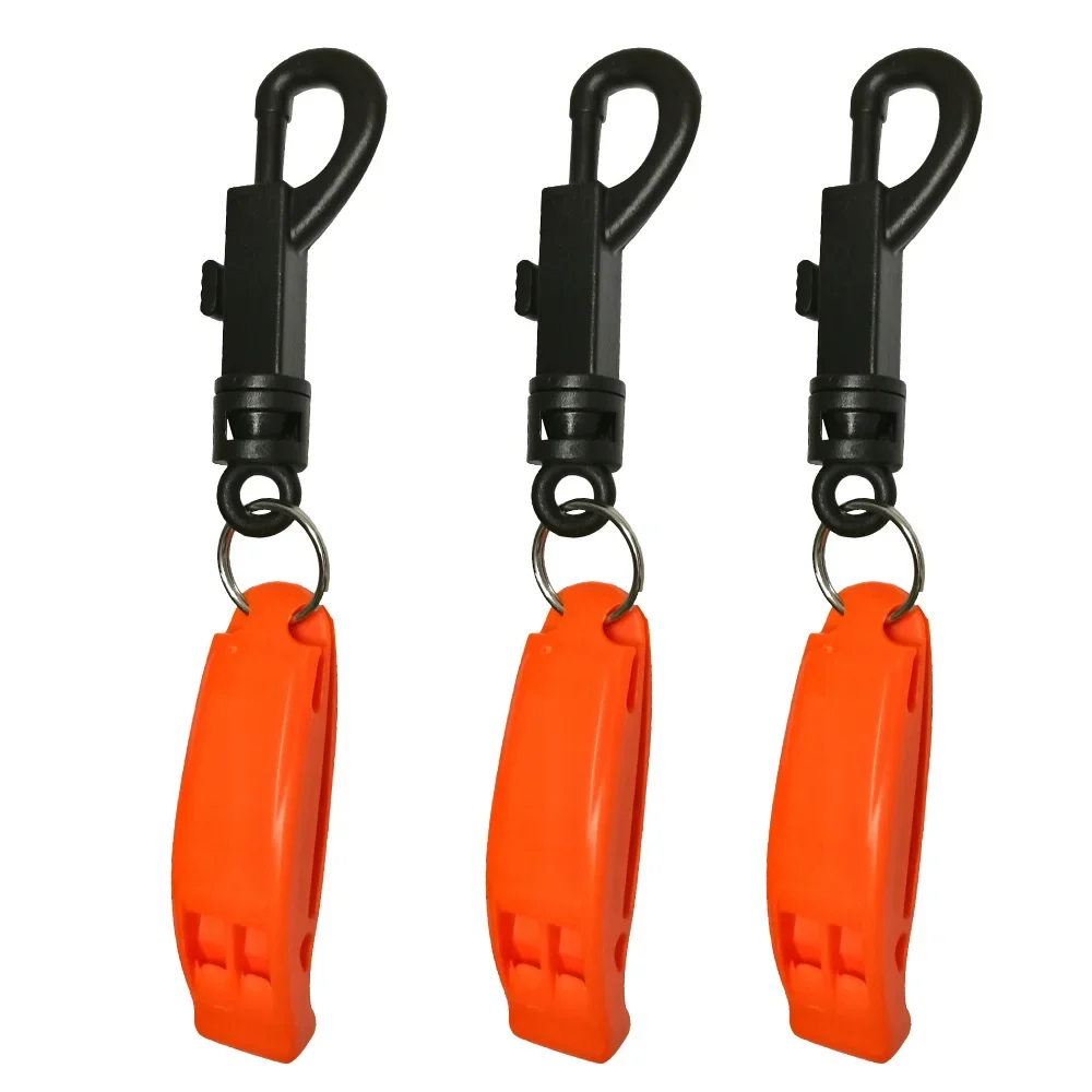 Outdoor Safety Whistle with Clip – Loud Emergency Survival Signal - Image 2