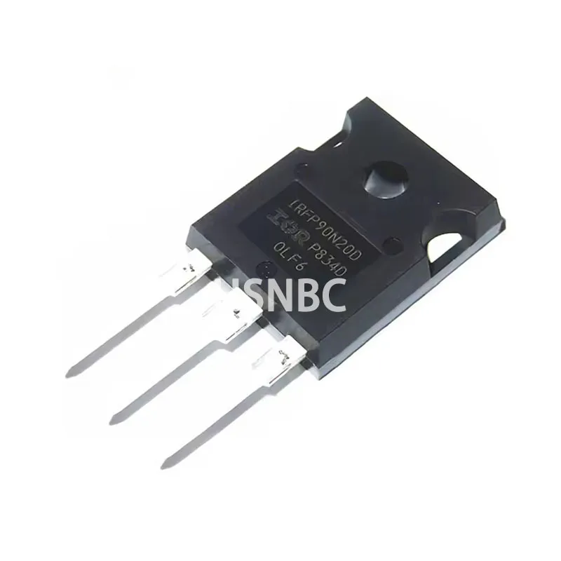 5Pcs/Lot IRFP90N20D IRFP90N20DPBF TO-247 200V 90A Power Transistor New Original 5pcs mj15025 mj15024 mj15025g mj15024g audio paired transistor high power transistor to 3p