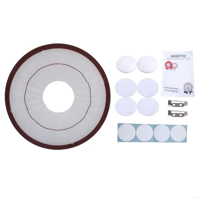 24TD DIY Rosette Maker Tool Easy Rosette Maker DIY Craft Supplies Home Decoration