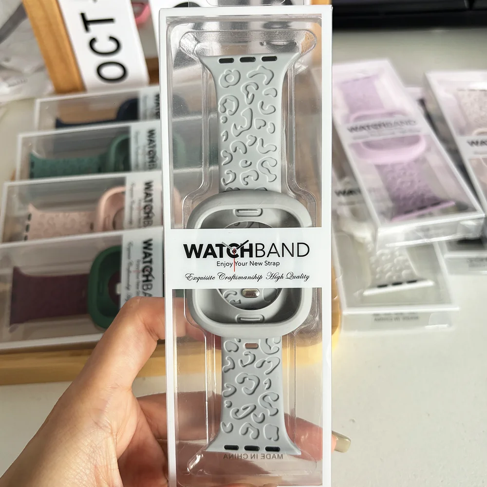 Luxury TPU Silicone Watch Case & Strap with Bumper Protector