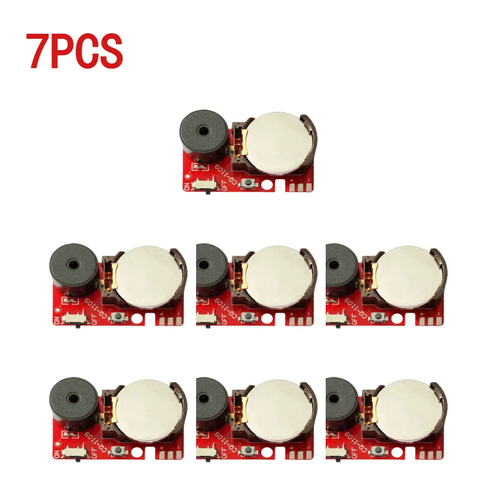 Red 7PCS