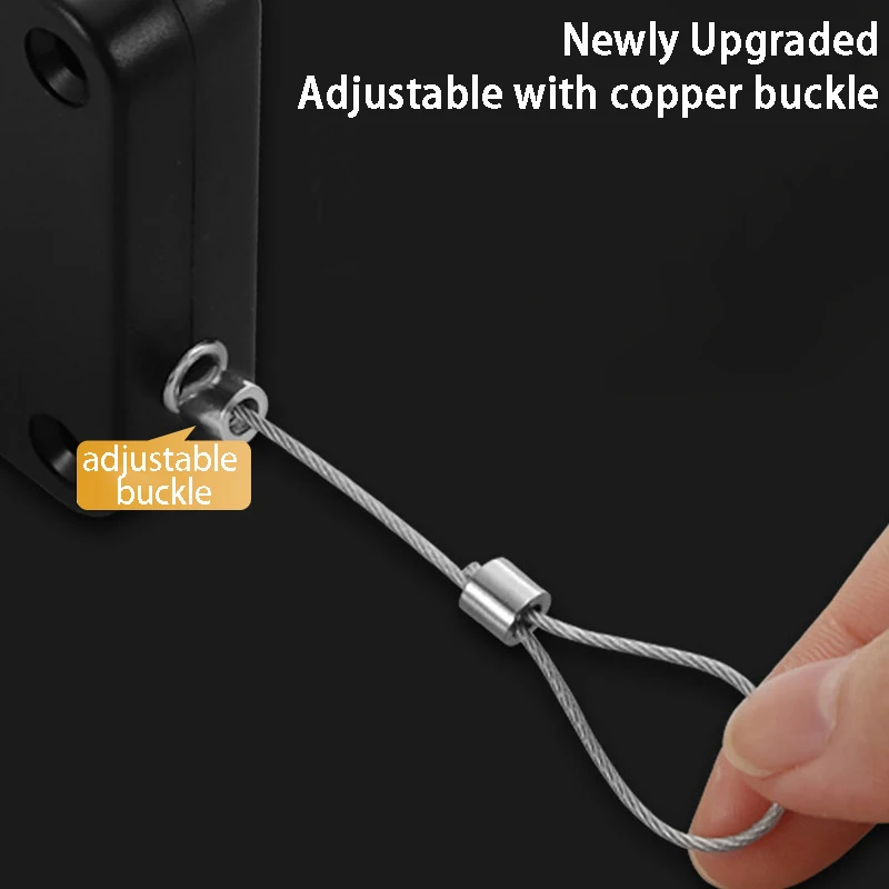 Door Closer Punch-Free Automatic Sensor Adjustable