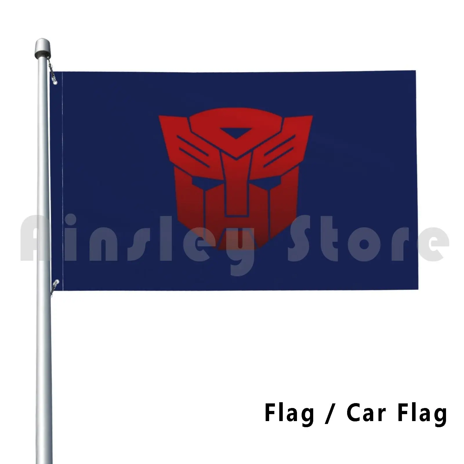 Autobots Flag Car Flag Funny Autobot Decepticon Semi Bumblebee Starscream Camaro