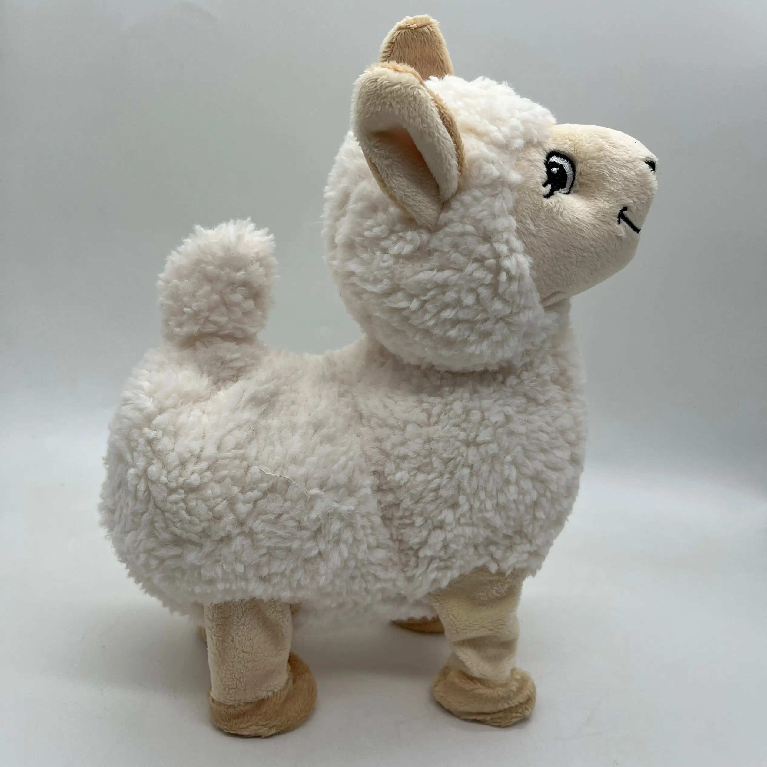 New Plush Electric Head Shaking Dance Singing Shake Butt Alpaca Children's Electric Doll Sheep New Unique Toy