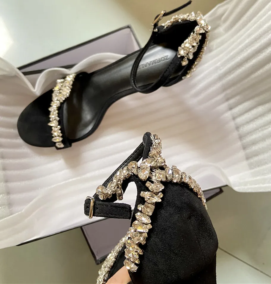 Amazon.com: Sandals for Women Casual Summer,Lace Up Rhinestones Slim High Heel  Sandals Sexy Peep Toe Cute Dressy Pumps Womens Sandals Black : Clothing,  Shoes & Jewelry