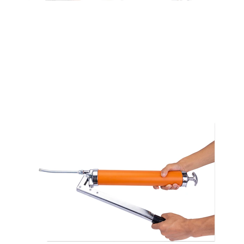 Boutique Grease Gun Excavator Tools Manual Double Rod Grease Pressure Gun with Double Pistons