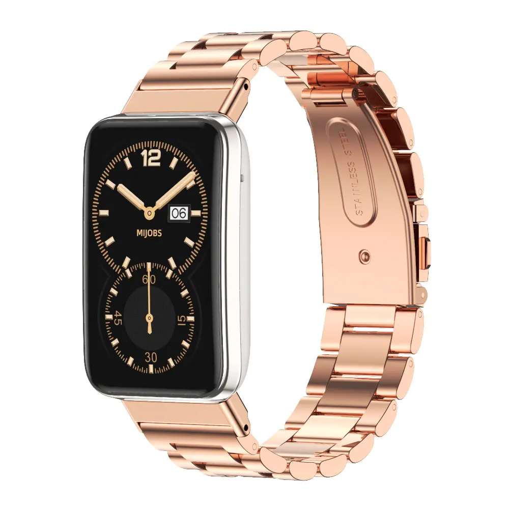Elegant Metal Smart Bracelet Strap