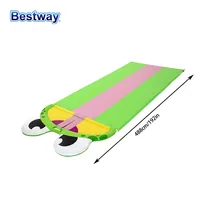 Bestway 52389 1PC Friendly Frog Slide, Frog Slide and Waterslide, Water Slide and Skateboards 2