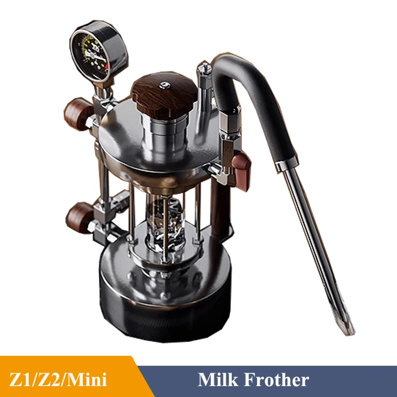 700ML Milk Frother Steamer High Pressure Dry Steam Coffee Milk Foamer for Espresso Adjustment 1Bar-2.5Bar 3