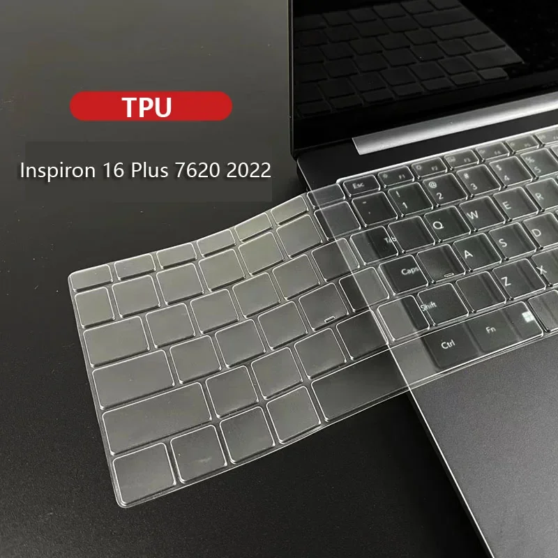 Custodia Protettiva Per Tastiera In Tpu Trasparente Per Laptop Per Dell Inspiron 16 Plus 7620 16 "2022