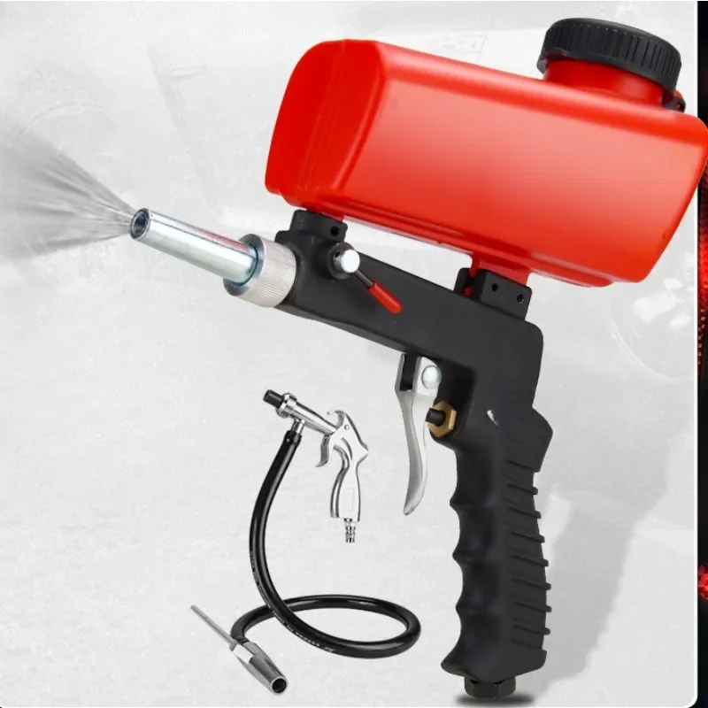 

Handheld sandblasting gun, pneumatic polishing machine, sandblasting machine, small sandblasting rust removal machine, refurbish