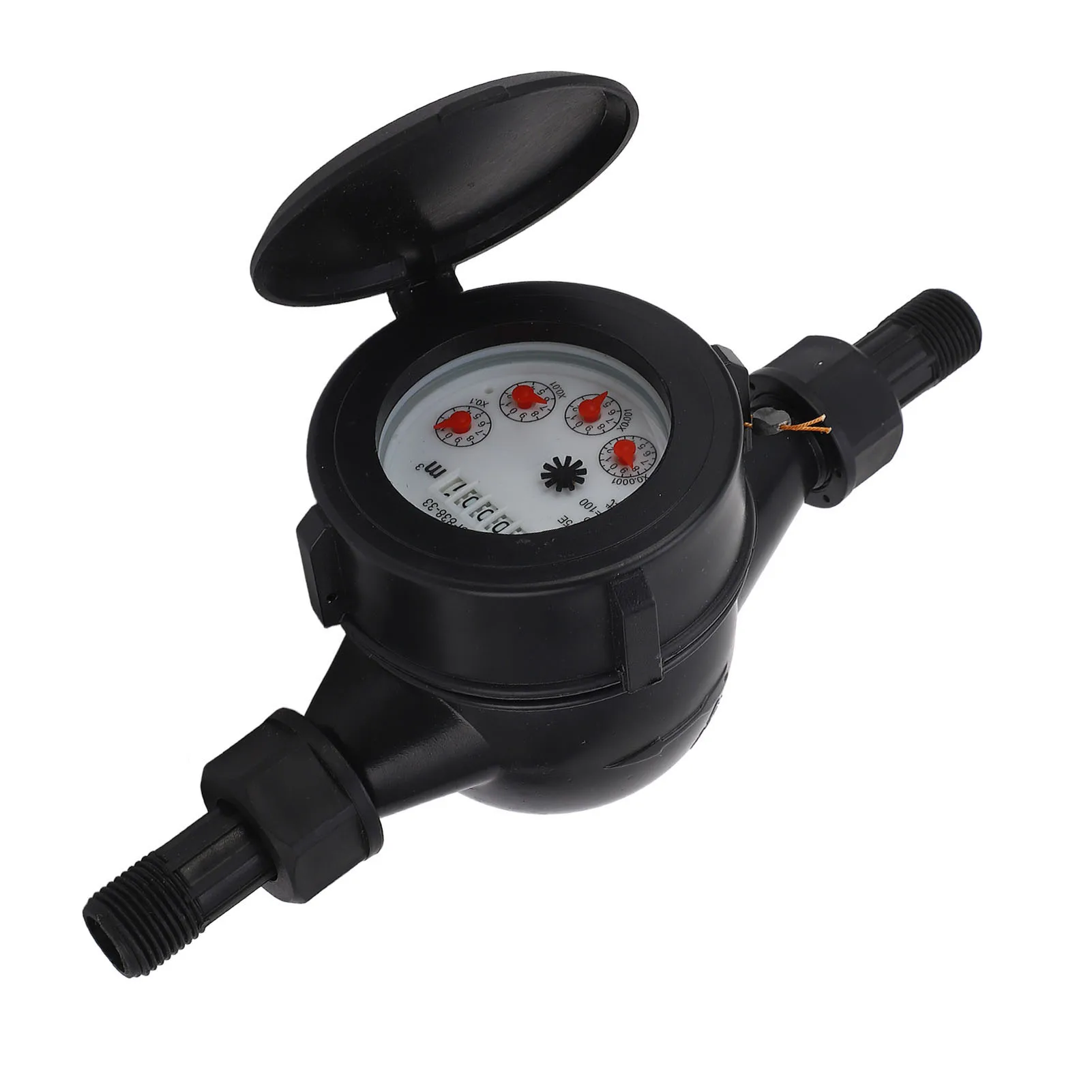 Water Meter Dry DN15 15mm Magnetic Coupling Transmission Corrosion Resistant Indoor Outdoor