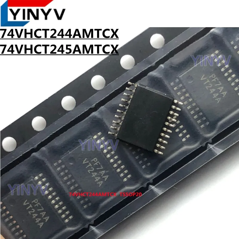 

20 шт., 74VHCT244AMTCX VT244A 74VHCT244AMTC 74VHCT244A TSSOP20 74VHCT245AMTCX VT245A 74VHCT245AMTC 74VHCT245A, новинка 100%, качество