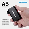 Portable mini Pump for Bike Tires - Mini Air Compressor Cycling Tire Inflator with Gauge - Mountain Bike Road Bicycle Tire Pump 1