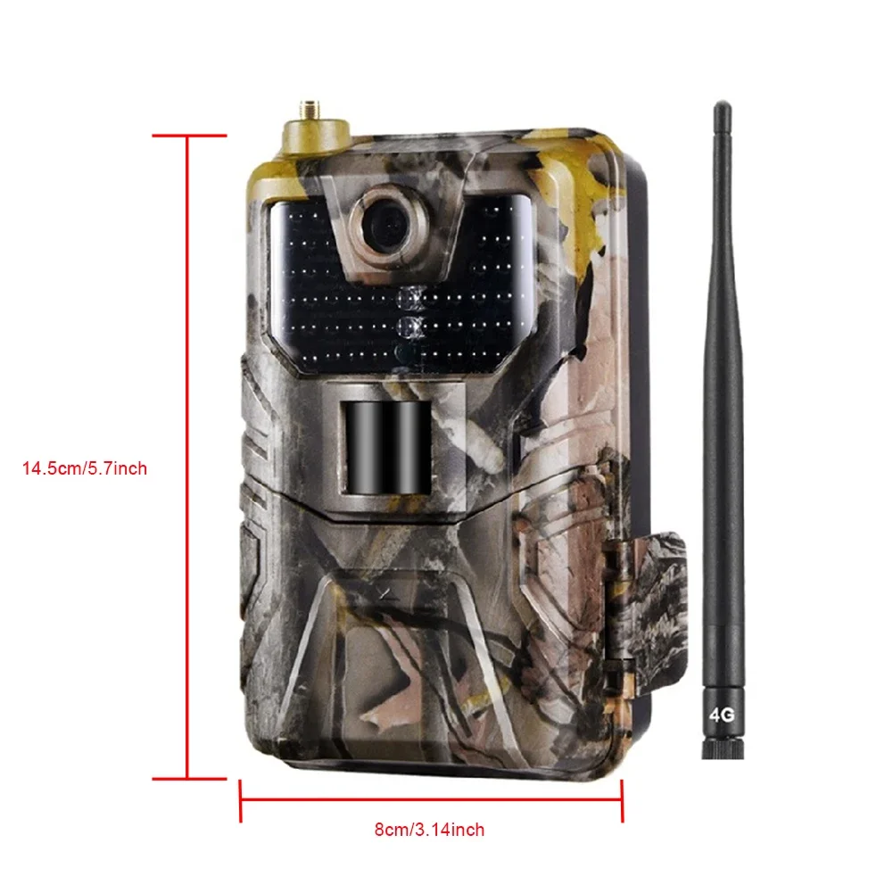 Outdoor 4G Trail Hunting Camera 20MP Trail Camera 940nm Photo Traps 0.3s MMS/SMS/SMTP/FTP Wild 44LED IP65 HC900LTE