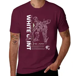 White Glint Negative Quick - Dry Mech Graphic Men's T - Shirt - XXXL (Maroon)
