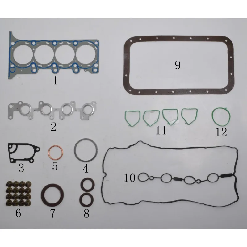 

Figzero Auto Engine Valve Cover Gasket Kit for Chevrolet New Sail 1.2