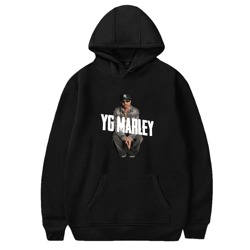 

YG Marley Hoodie Sweatshirt Fashion Man Women Printing Pullover Streetwear Harajuku Casual Singer Unisex