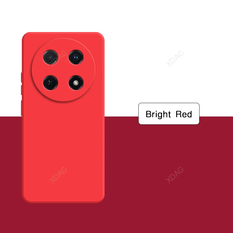 Candy Color Soft Silicone Case Cover with Internal Flocking Bumper