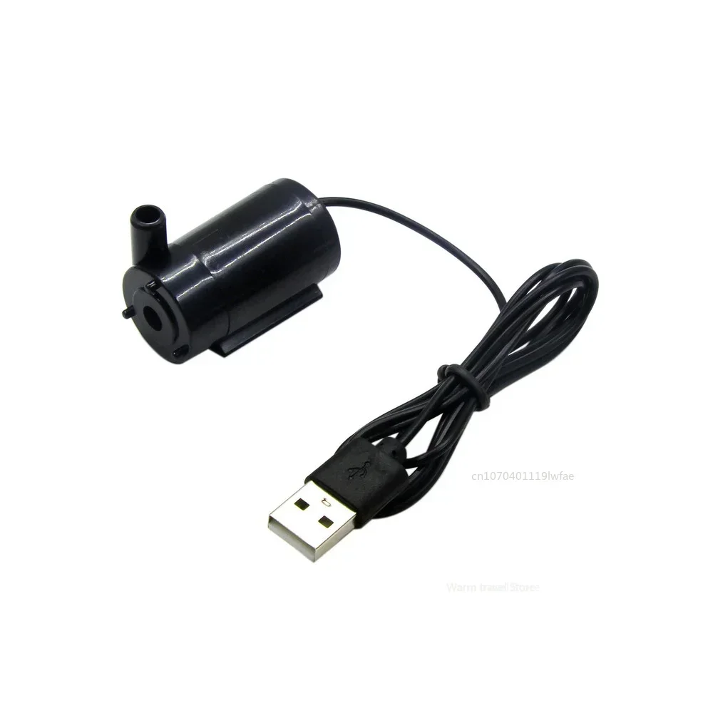 Water Pump DC 5V USB Brushless Portable Submersible Hydroponic Fish Tank Circulating Water Craft Fountain