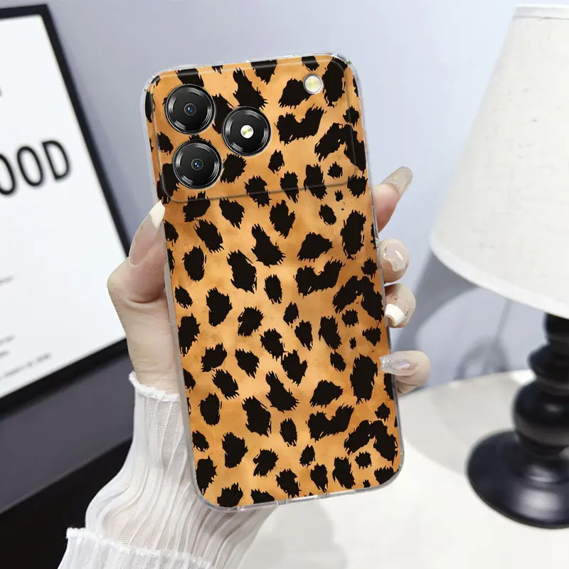 Marble Clear Soft Silicone Protective Phone Case