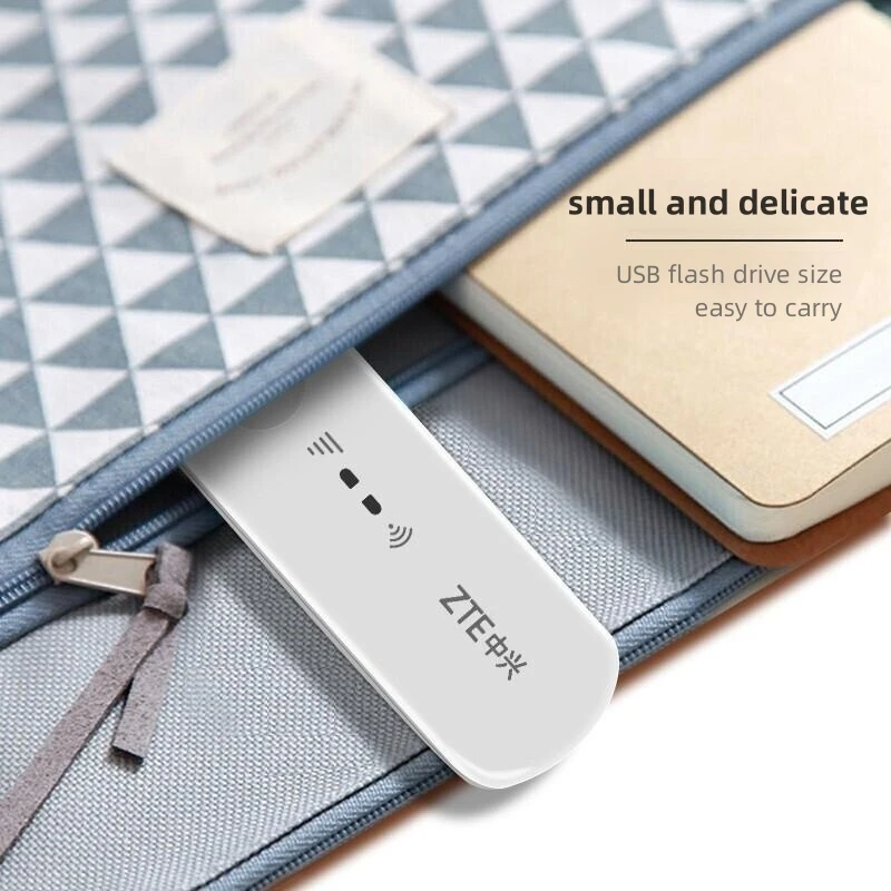 Zte Mf79n Desbloqueado Wifi Usb Modem ao ar Livre 4g Lte Router 150mbps Dongle com Slot para Cartão Sim Adaptador sem Fio para Casa e Escritório - Imagem 4