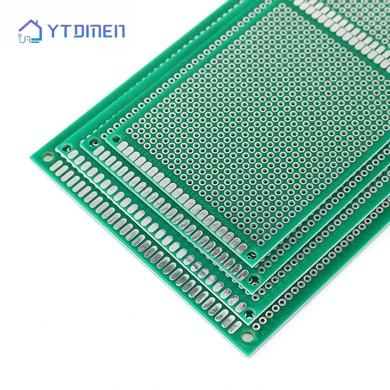 1-5PCS 단면 PCB 프로토타입 보드 10x10/10x15/10x22/12x18mm FR4 구리 클래드 전자용 범용 DIY 회로 기판