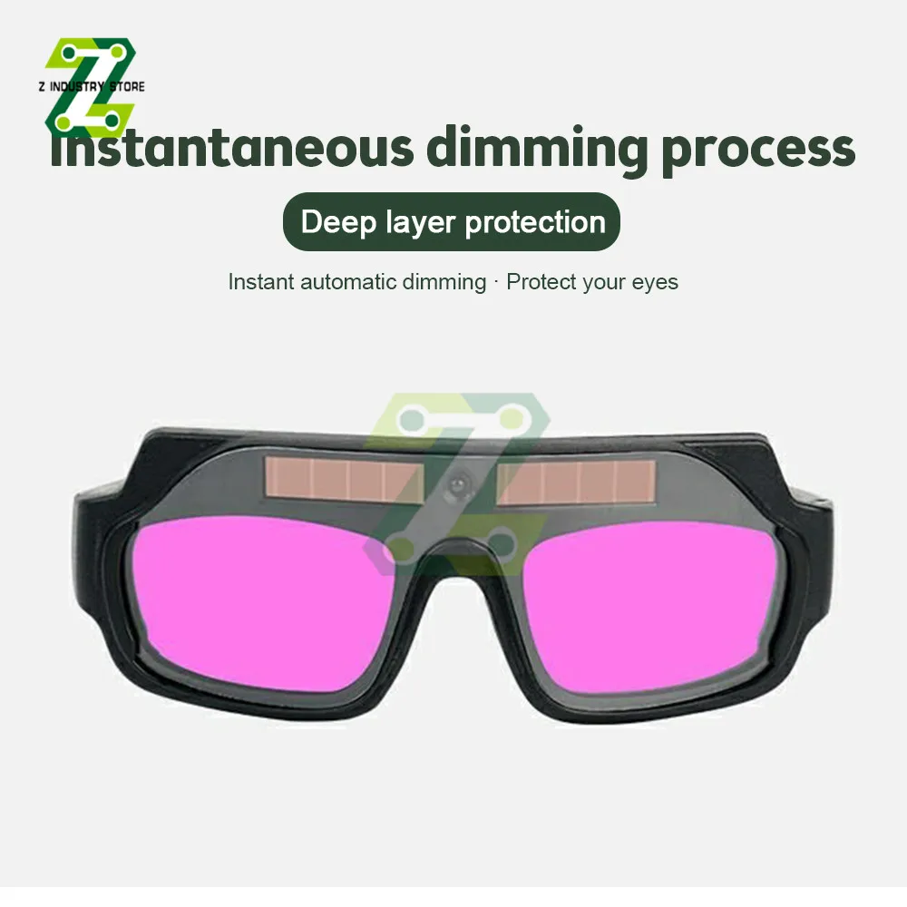 Automatic Darkening Dimming Welding Glasses Antiglare Welding Glasses