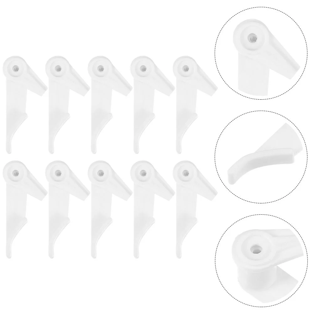 30 Pcs Securing Clip Shade Buckle Ceiling Lights Lamp Fixing Plastic Lighting Accessories