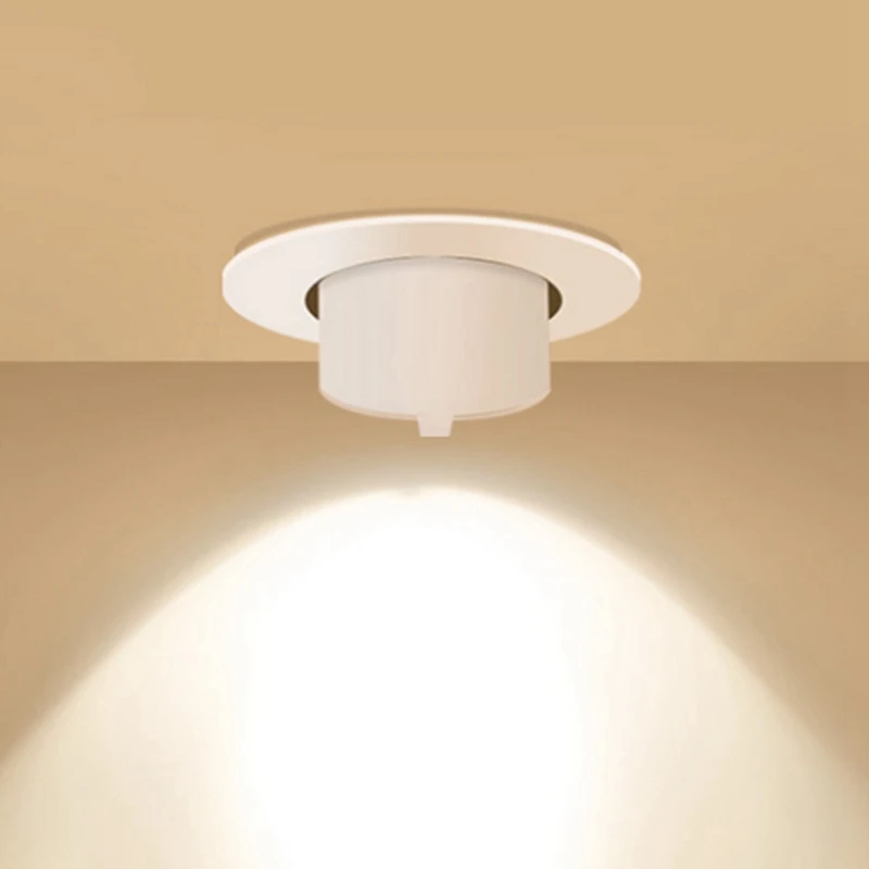 SV-LED 코끼리 트렁크 조명, 꽃 스포트라이트, COB 다운라이트 내장 천장 조명, 360 도, 20W