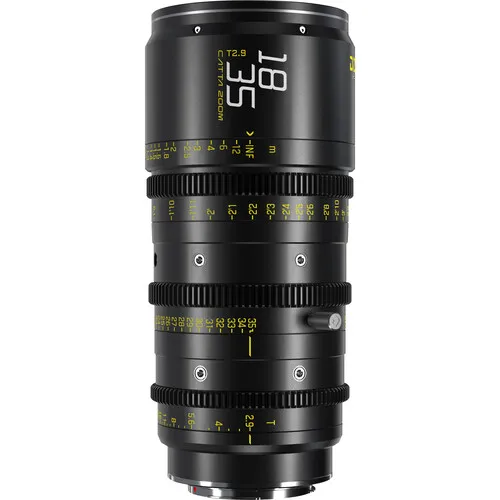 카타 에이스 FF DZOFilm 18-35mm 35-80mm 70-135mm T2.9-T22 시네마 카메라 렌즈 (PL/EF 블랙) '베이어닛, 키트'