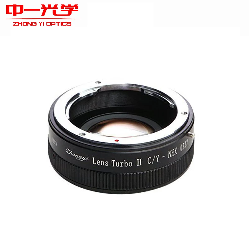 Zhongyi Optics Lens Turbo Ii C/Y-Nex Ii Anello Adattatore Obiettivo Per Obiettivo Contax Yashica Mount Per Fotocamera Sony Aps-C