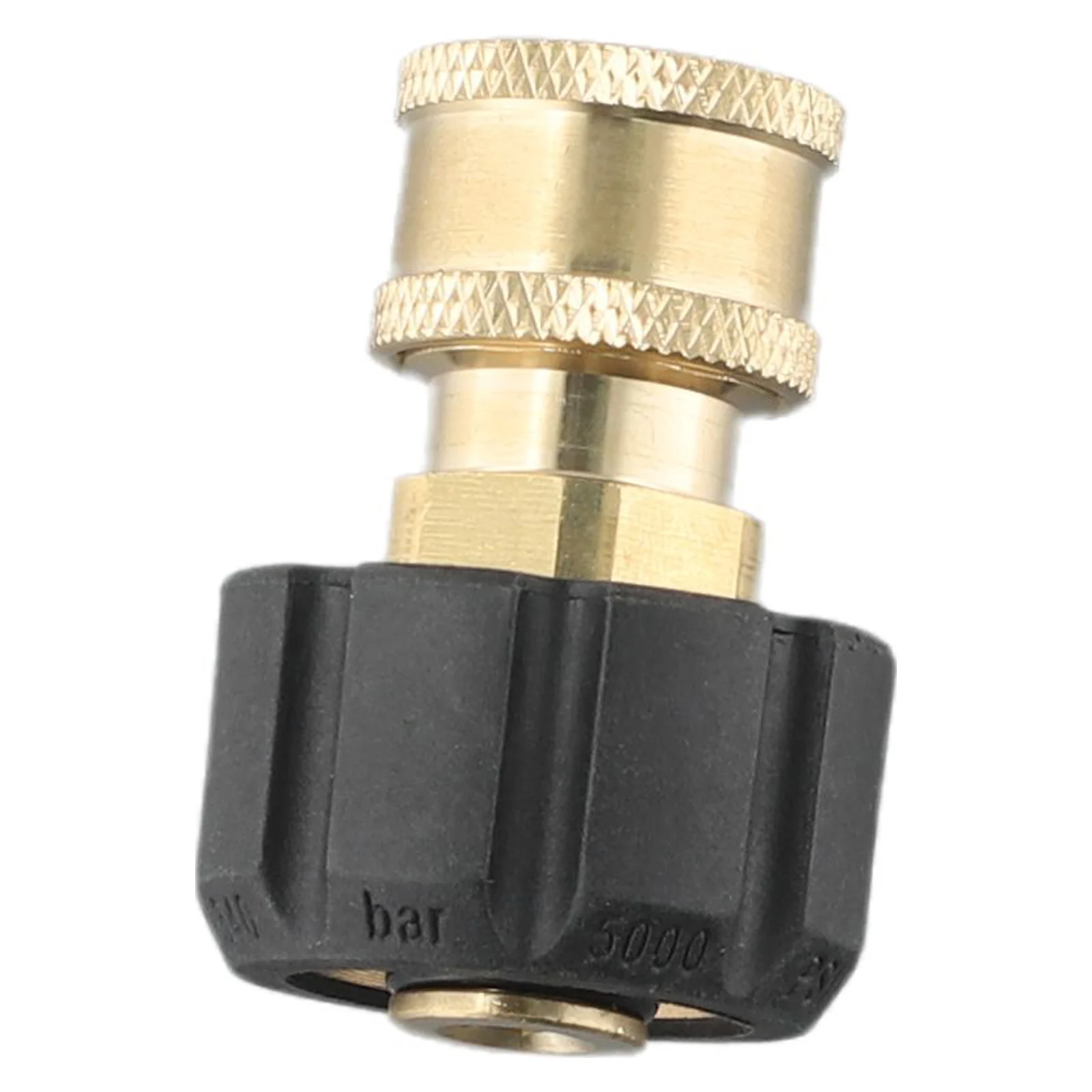 

Copper 1/4 Inch High Pressure Quick Connector Car Washer Adapter Water Gun Hydraulic Couplers Couplings M22 14mm Female