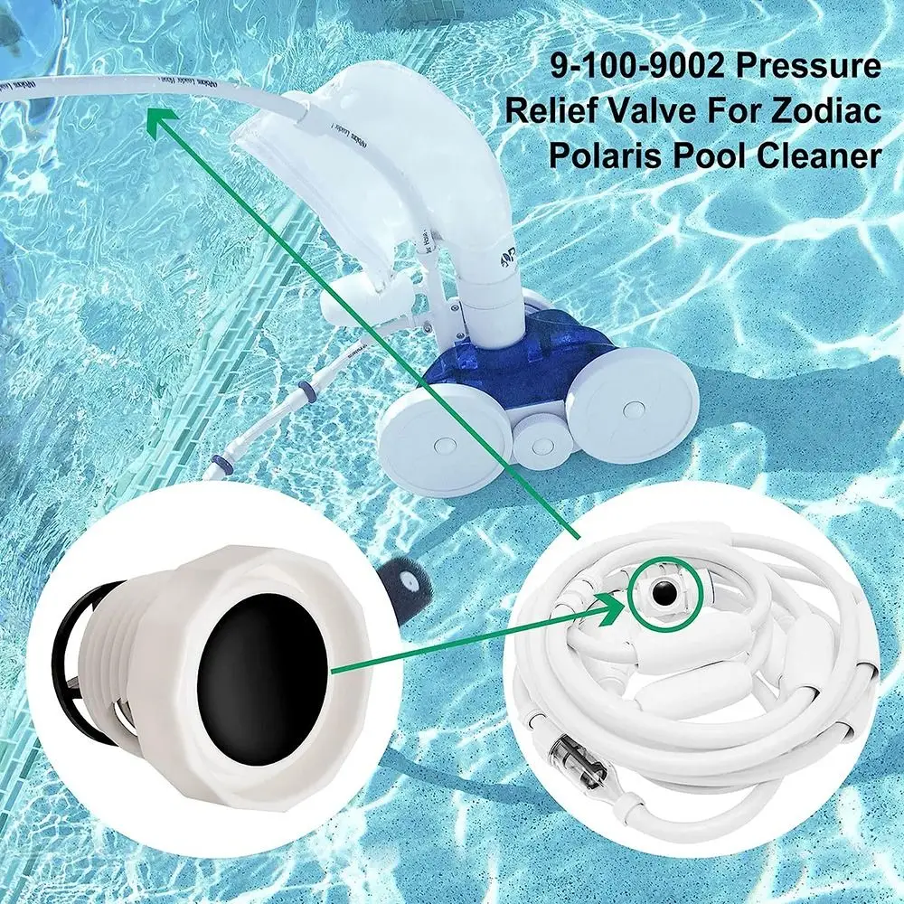 

Quick Disconnect Pool Cleaner Valve 9-100-9002 Pressure Relief Valve Durable Pool Sweeper Valve for Polaris