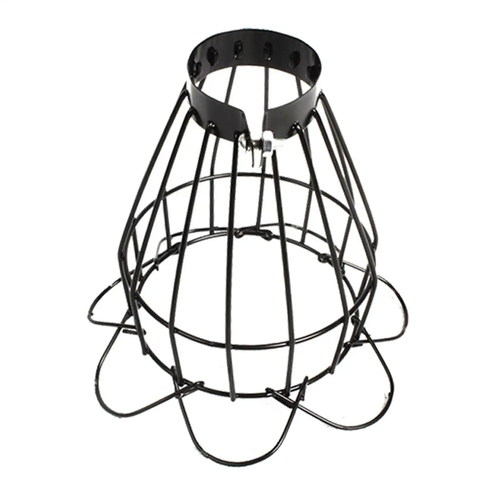 Heater Guard for Reptiles Anti Scald Lamp Shade Day Night Heating Lamp Heater Guard Mesh Cover for Light Bulb Pets Amphibians reptile heating lamp