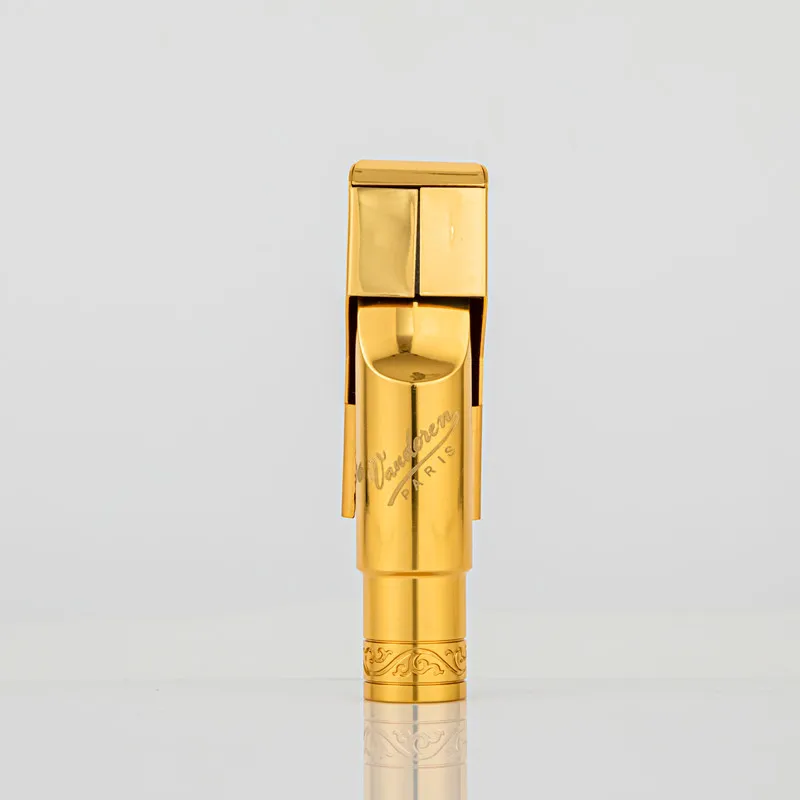 Description Picture 2 of itemHigh Quality Professional Tenor Soprano Alto Saxophone Metal Mouthpiece Gold Plating Sax Mouth Pieces Accessories Size 5 6 7 8