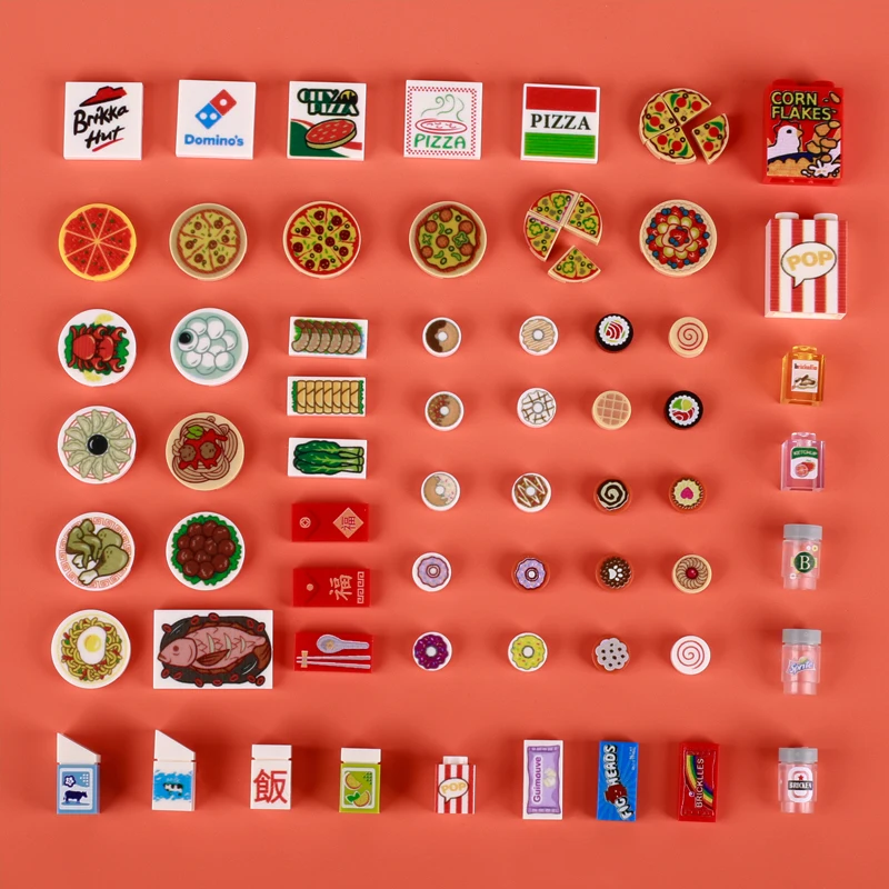 Lego Moc Alimentaire nourriture