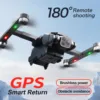 New S188 Drone GPS 8K HD Camera Optical Flow Positioning Obstacle Avoidance Brushless Motor Foldable Quadcopter Drone 2