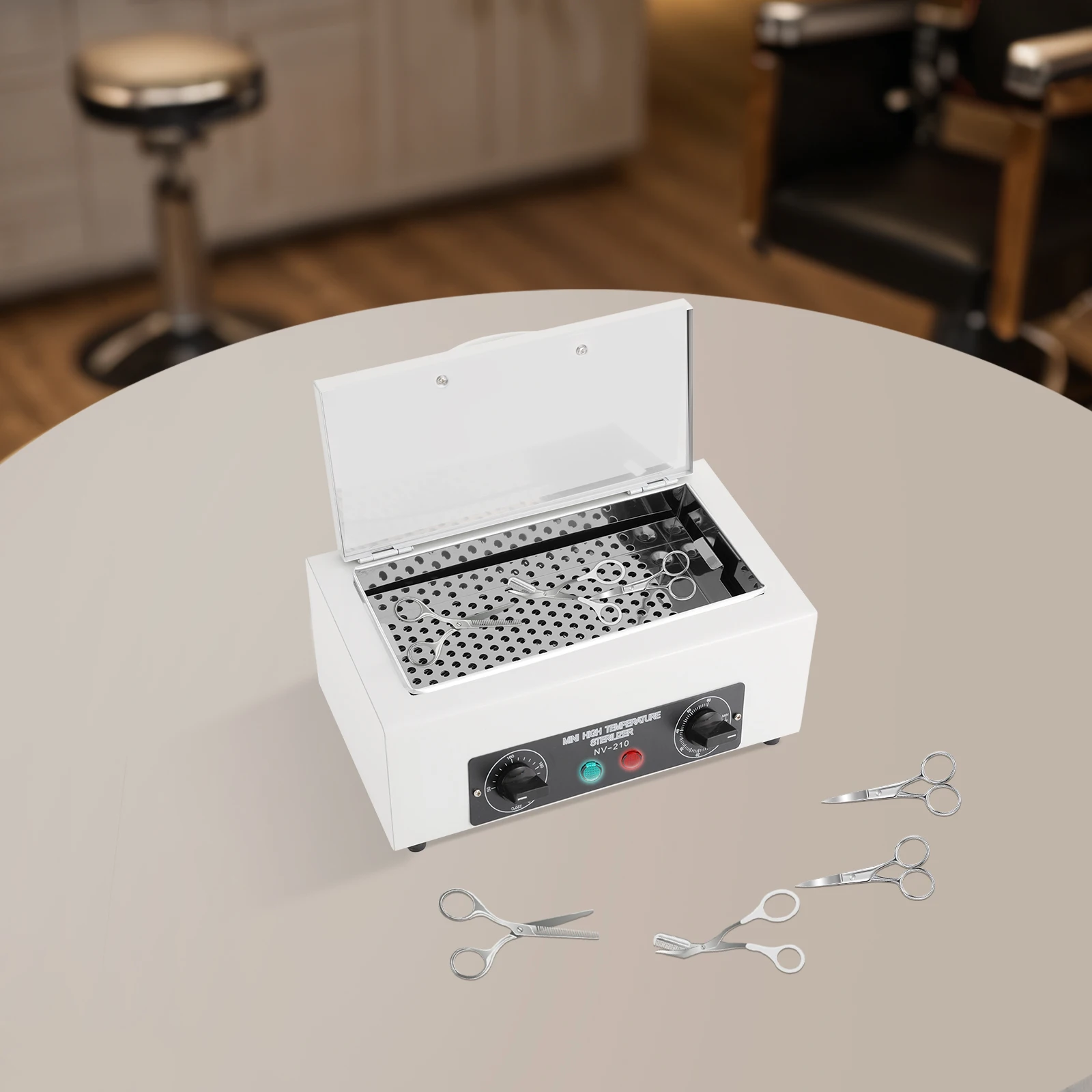 Heißluftsterilisator 300W mit UV-Licht für Nagelwerkzeuge