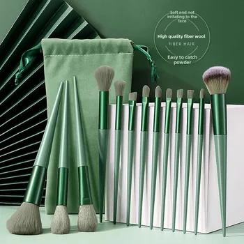 Set di pennelli per trucco Morbido e soffice Professiona Fondotinta cosmetico in polvere Ombretto Kabuki Miscelazione Pennello per trucco Strumento di bellezza Trucco